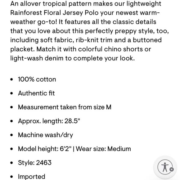 Aeropostale Rainforest Floral Polo Shirt Gray Sz XL - Picture 4 of 12